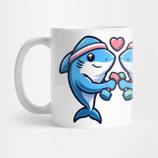 Shark Squad's Swim & Gym Mug